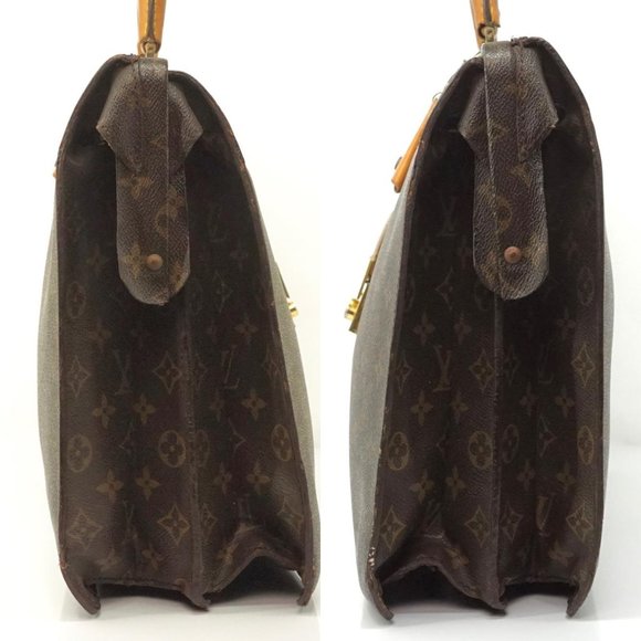 Auth Louis Vuitton Serviette Fermoir #3120L22 - Picture 3 of 8